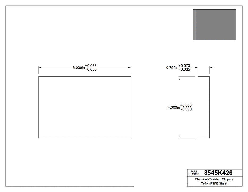 Technical drawing - 8545K426
